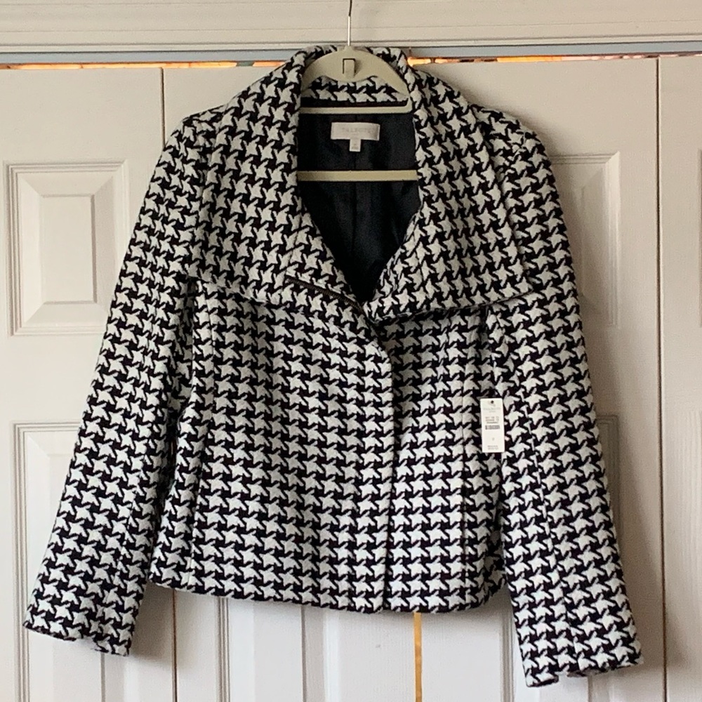 Talbots Houndstooth Jacket